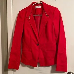 Calvin Klein Women's Red Jacket